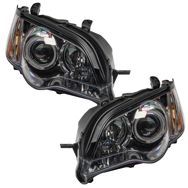 Subaru Legacy Headlight Assemblies - ORACLE Lighting - ColorSHIFT SMD w/ Simple Controller - `08-`09